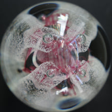 Load image into Gallery viewer, SCOTTISH PAPERWEIGHT. 1993 CAITHNESS GLASS Paperweight entitled CONGRATULATIONS by Margot Thomson
