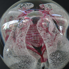 Load image into Gallery viewer, SCOTTISH PAPERWEIGHT. 1993 CAITHNESS GLASS Paperweight entitled CONGRATULATIONS by Margot Thomson
