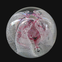 Load image into Gallery viewer, SCOTTISH PAPERWEIGHT. 1993 CAITHNESS GLASS Paperweight entitled CONGRATULATIONS by Margot Thomson
