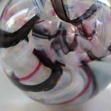 Load image into Gallery viewer, SCOTTISH PAPERWEIGHT. 1989 Caithness Paperweight: RIBBONS by Alistair Macintosh
