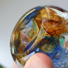Load image into Gallery viewer, Vintage 1990 Scottish CAITHNESS GLASS Paperweight entitled COSMOS by Margot Thomson
