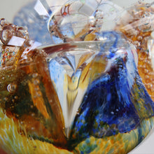 Load image into Gallery viewer, Vintage 1990 Scottish CAITHNESS GLASS Paperweight entitled COSMOS by Margot Thomson
