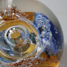 Load image into Gallery viewer, Vintage 1990 Scottish CAITHNESS GLASS Paperweight entitled COSMOS by Margot Thomson
