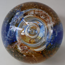 Load image into Gallery viewer, Vintage 1990 Scottish CAITHNESS GLASS Paperweight entitled COSMOS by Margot Thomson
