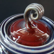 Load image into Gallery viewer, SCOTTISH POTTERY. Studio Pottery Lidded Pot by John Maguire, Perthshire
