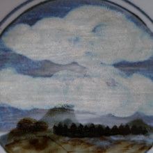 Load image into Gallery viewer, SCOTTISH POTTERY. Hand-Painted Highland Landscape HIGHLAND Stoneware Plate
