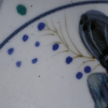 Load image into Gallery viewer, SCOTTISH POTTERY. Hand-Painted Fish Decoration HIGHLAND Stoneware Plate 
