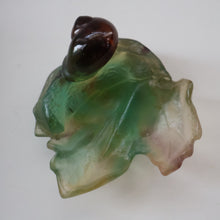 Load image into Gallery viewer, Contemporary DAUM Pate de Verre "Petit Escargot Nature" Dish. Boxed
