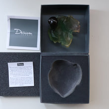 Load image into Gallery viewer, Contemporary DAUM Pate de Verre "Petit Escargot Nature" Dish. Boxed
