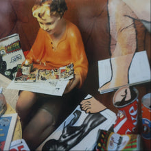 Load image into Gallery viewer, Vintage 1930s Plaster Figurine of a Kneeling Boy with Display Tray. Interesting Shop Window Display Item:  PICK UP ONLY
