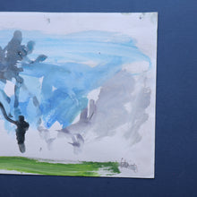 Load image into Gallery viewer, Scottish Art. GEORGE HAIG, 2nd Earl Haig (1918 - 2009) Original Abstract Watercolour Painting: Majorca II
