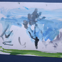 Load image into Gallery viewer, Scottish Art. GEORGE HAIG, 2nd Earl Haig (1918 - 2009) Original Abstract Watercolour Painting: Majorca II
