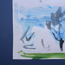 Load image into Gallery viewer, Scottish Art. GEORGE HAIG, 2nd Earl Haig (1918 - 2009) Original Abstract Watercolour Painting: Majorca II
