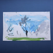 Load image into Gallery viewer, Scottish Art. GEORGE HAIG, 2nd Earl Haig (1918 - 2009) Original Abstract Watercolour Painting: Majorca II
