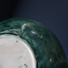 Load image into Gallery viewer, SCOTTISH POTTERY Bowl. 1916 Large Size DOLLY WATSON (Bough Interest) Pottery Fruit Bowl with Motto Decoraton on Rim
