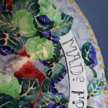 Load image into Gallery viewer, SCOTTISH POTTERY Bowl. 1916 Large Size DOLLY WATSON (Bough Interest) Pottery Fruit Bowl with Motto Decoraton on Rim
