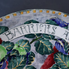 Load image into Gallery viewer, SCOTTISH POTTERY Bowl. 1916 Large Size DOLLY WATSON (Bough Interest) Pottery Fruit Bowl with Motto Decoraton on Rim
