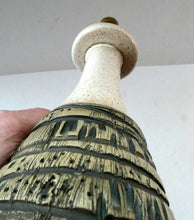 Load image into Gallery viewer, RARE Vintage 1960s POOLE POTTERY Lamp. ATLANTIS Design by Carol Kellett
