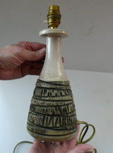 Load image into Gallery viewer, RARE Vintage 1960s POOLE POTTERY Lamp. ATLANTIS Design by Carol Kellett
