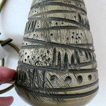 Load image into Gallery viewer, RARE Vintage 1960s POOLE POTTERY Lamp. ATLANTIS Design by Carol Kellett
