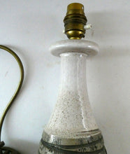 Load image into Gallery viewer, RARE Vintage 1960s POOLE POTTERY Lamp. ATLANTIS Design by Carol Kellett
