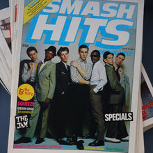 Load image into Gallery viewer, Over 60 1970s / 1980s Smash Hits Magazines. Job Lot.  The Specials

