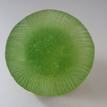 Load image into Gallery viewer, LARGE Contemporary DAUM Pate de Verre ORCHID Vase.  8 1/4 inches in height (Boxed)
