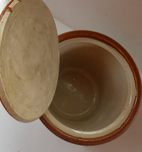 Load image into Gallery viewer, Antique Buchan Pottery Large Stoneware 7lb Storage Crock . BUTTERCUP DAIRY Company
