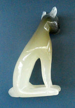 Load image into Gallery viewer, Large 1950s Murano Opalescent Glass SIAMESE CAT. Attributed to Archimede Seguso
