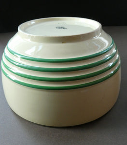 1940s Mintons  Art Deco Solano Ware John Wadsworth Mixing Bowl