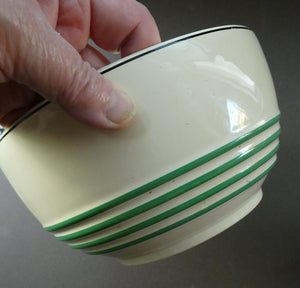 1940s Mintons  Art Deco Solano Ware John Wadsworth Mixing Bowl