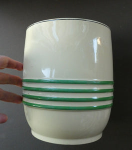 1940s Mintons Storage Jar Canister Art Deco Solano Ware John Wadsworth Spice