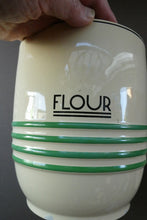 Load image into Gallery viewer, 1940s Mintons Storage Jar Canister Art Deco Solano Ware John Wadsworth Spice
