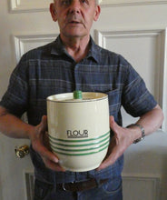 Load image into Gallery viewer, 1940s Mintons Storage Jar Canister Art Deco Solano Ware John Wadsworth Spice
