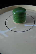 Load image into Gallery viewer, 1940s Mintons Storage Jar Canister Art Deco Solano Ware John Wadsworth Oatmeal
