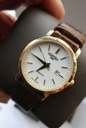 Vintage Roamer Sapphire Classic Swiss Quartz Lady's Wristwatch