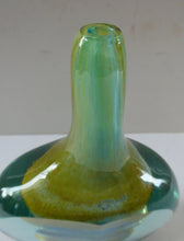 Load image into Gallery viewer, Vintage 1970s Maltese Mdina Facet Cut Lollipop Vase
