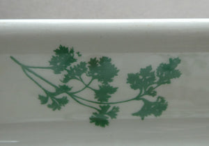 1950s NORWEGIAN Figgjo Flint Oblong Serving Dish. Vegetables Design from Cuisine Range