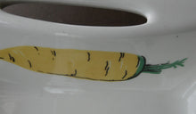 Load image into Gallery viewer, 1950s NORWEGIAN Figgjo Flint Oblong Serving Dish. Vegetables Design from Cuisine Range
