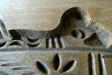 Load image into Gallery viewer, LARGE Vintage Hand Carved Dutch Wooden Gingerbread Mould or Speculoo
