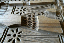 Load image into Gallery viewer, LARGE Vintage Hand Carved Dutch Wooden Gingerbread Mould or Speculoo
