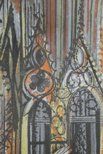 Load image into Gallery viewer, Humphrey Spender Pencil Signed Lithograph 1953 Westminster Abbey
