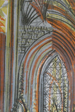 Load image into Gallery viewer, Humphrey Spender Pencil Signed Lithograph 1953 Westminster Abbey
