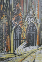 Load image into Gallery viewer, Humphrey Spender Pencil Signed Lithograph 1953 Westminster Abbey
