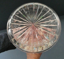 Load image into Gallery viewer, EDINBURGH CRYSTAL. Vintage 1980s Ship&#39;s Decanter STAR OF EDINBURGH Pattern. 11 inches
