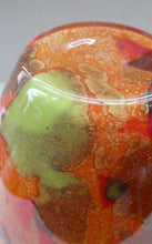Load image into Gallery viewer, Vintage French CRISTALLERIE LA ROCHERE Tangerine and Tutti-Frutti Coloured Sections
