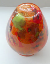 Load image into Gallery viewer, Vintage French CRISTALLERIE LA ROCHERE Tangerine and Tutti-Frutti Coloured Sections
