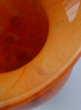 Load image into Gallery viewer, Vintage French CRISTALLERIE LA ROCHERE Tangerine and Tutti-Frutti Coloured Sections
