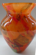 Load image into Gallery viewer, Vintage French CRISTALLERIE LA ROCHERE Tangerine and Tutti-Frutti Coloured Sections
