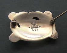 Load image into Gallery viewer, Vintage Danish GEORG JENSEN Sterling Silver Bird / Dove Brooch. Model 111
